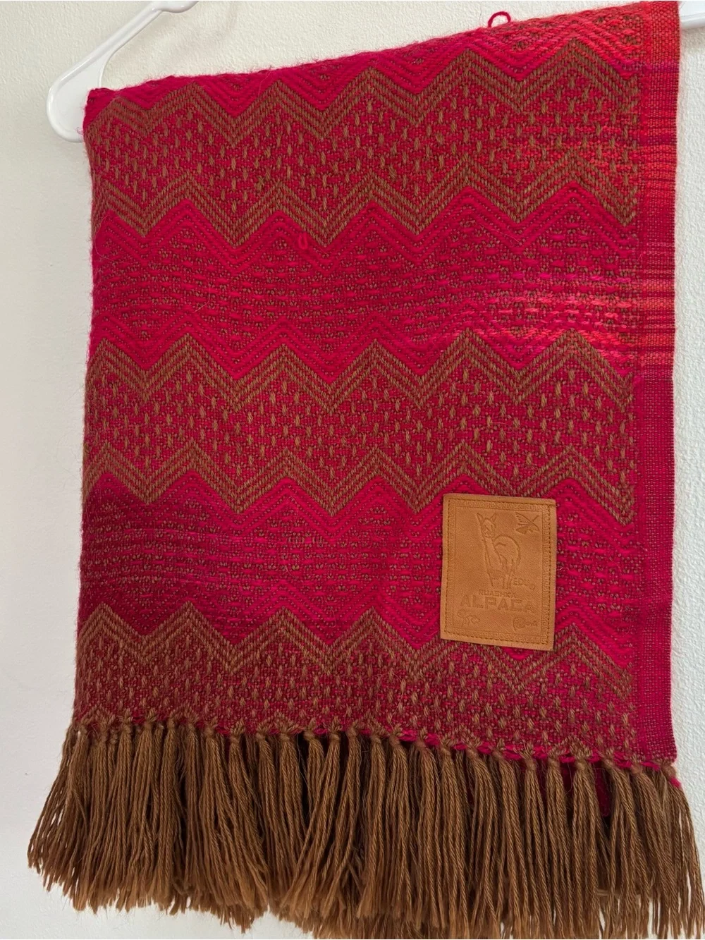 Ruashka Alpaca Throw Blanket